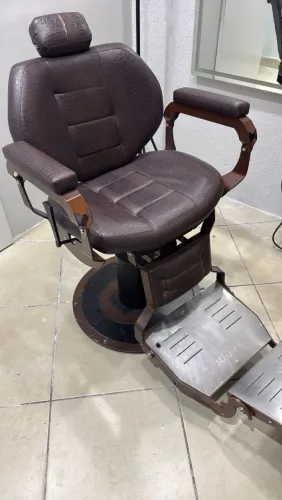 Cadeira profissional p/ barbeiro