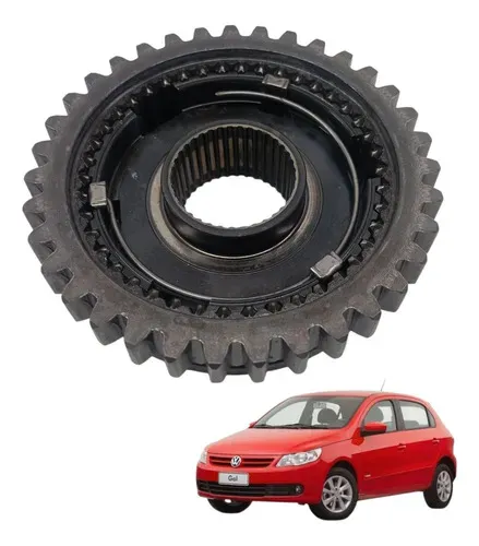 Luva 1° 2° Marcha Caixa Cambio Manual Vw Gol 1.0 2014