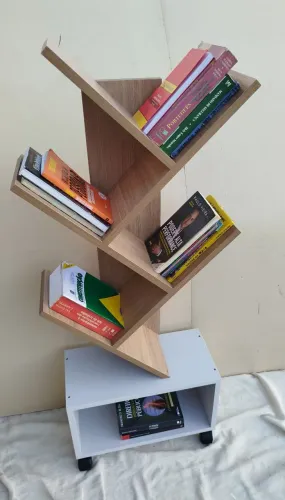 Estante Livros Imperdível- Formato Árvore em Mdf
