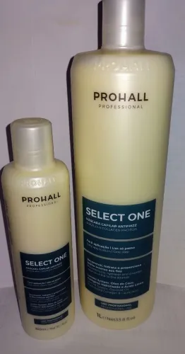 Realinhamento capilar ORGÂNICO select one, Alisa os fios elimina o friz e reduz o volume..