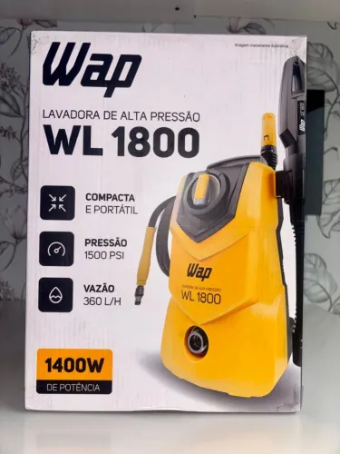 Lavadora de Alta Pressão WAP WL 1800 - 1400W