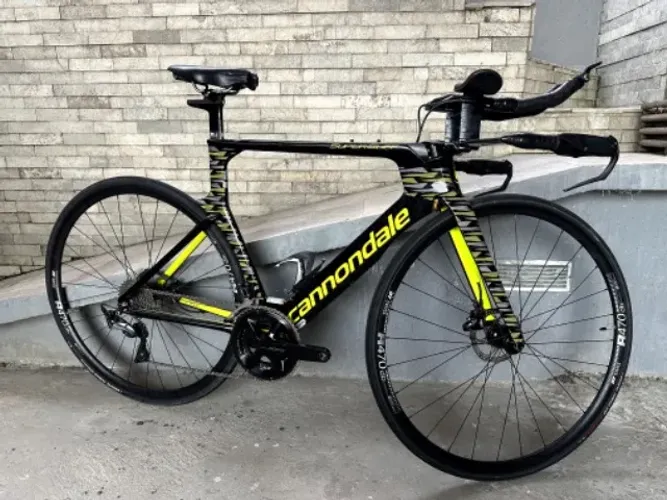 Bicicleta Cannondale SuperSlice, TAM 52, Triatlo