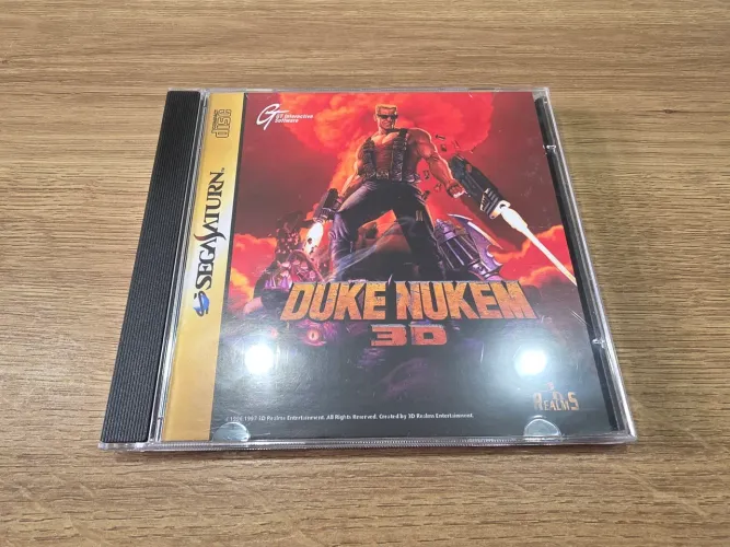 Jogo Duke Nuken 3D Sega Saturn Prensado Oldschool