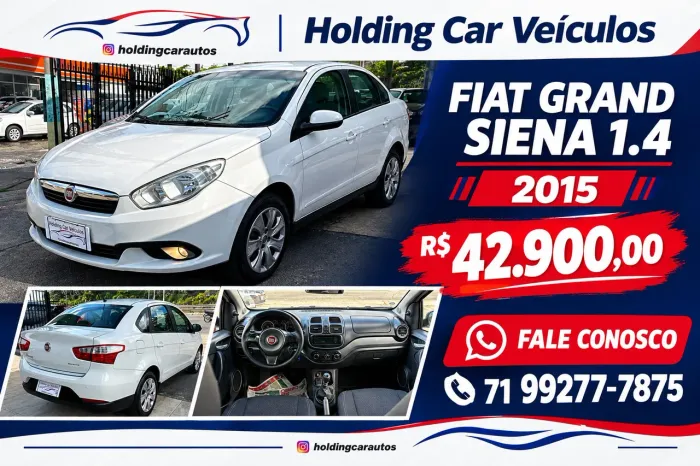 Fiat Grand Siena Attrac. 1.4 EVO F.flex 8V 2015