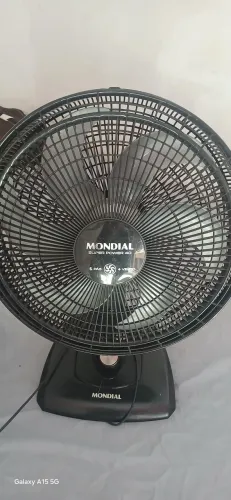 VENTILADOR MUNDIAL SUPER POWER 40 6 PAS FUNCIONANDO PERFEITAMENTE NUNCA FOI MECHIDO