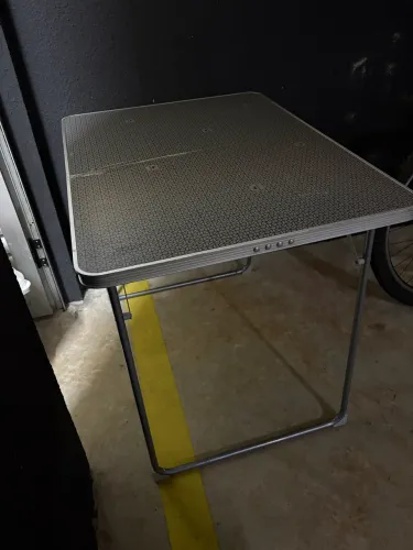 Mesa Dobrável de Camping Decathlon - Super Prática, Compacta e Leve