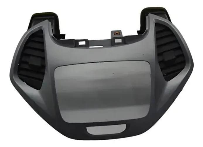 Moldura Radio Central C/difusor Painel Ford Ka 2019 Original Prateado