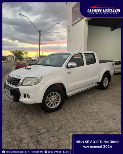 Toyota Hilux CD SRV D4-d 4X4 3.0 TDI Dies 2014