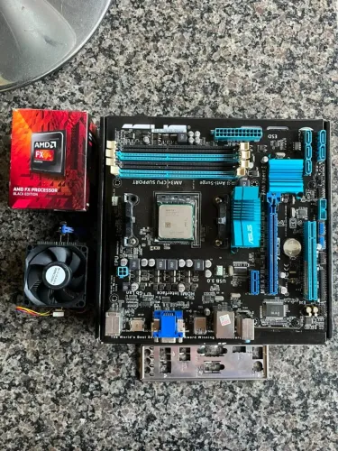 Kit Processador AMD FX8300 + M5A78L-M Plus AM4 + 16gb DDR3 1600Mhz