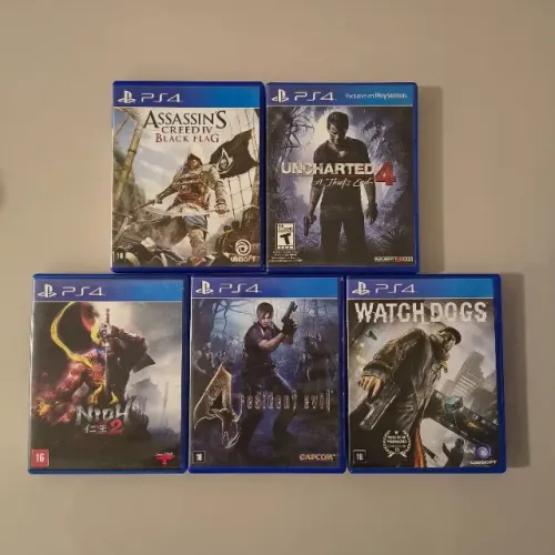 VENDO LOTE JOGOS PS4