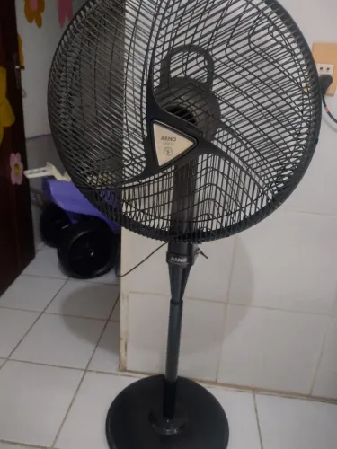 Ventilador Arno 40cm coluna com preto 