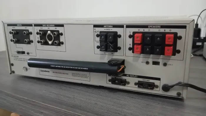 Amplificador Receiver Gradiente 1260