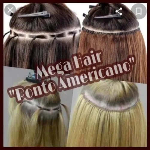 Colocação de mega hair