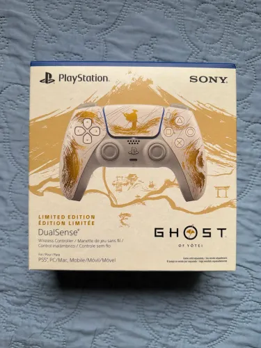 CONTROLE PS5 EDIÇÃO LIMITADA GHOST OF YOTEI