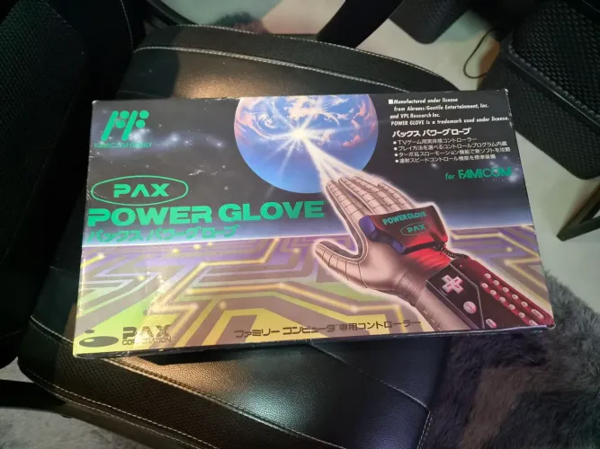 Power Glove super famicom impecável