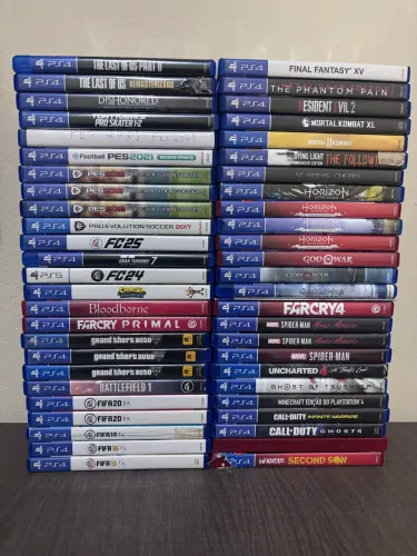 Jogos PS4 - Jogos testado e funcionando