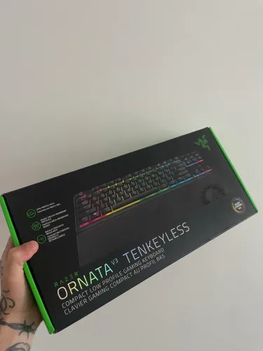 TECLADO RAZER ORNATA V3 LOW PROFILE RGB