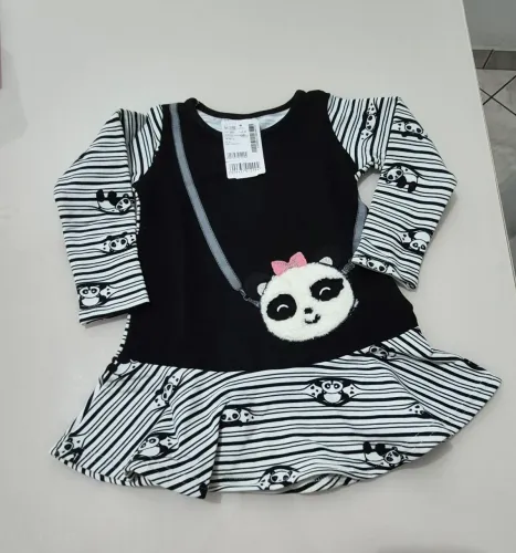 Vestido Elian Flanelado Tam.2 e tam.3