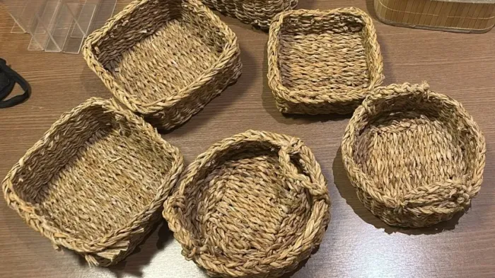 Cestos Decorativos em Fibra Natural | Organização e Decoração