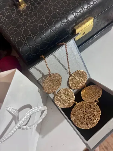 Colar Amarjon Biojoia ouro 18k