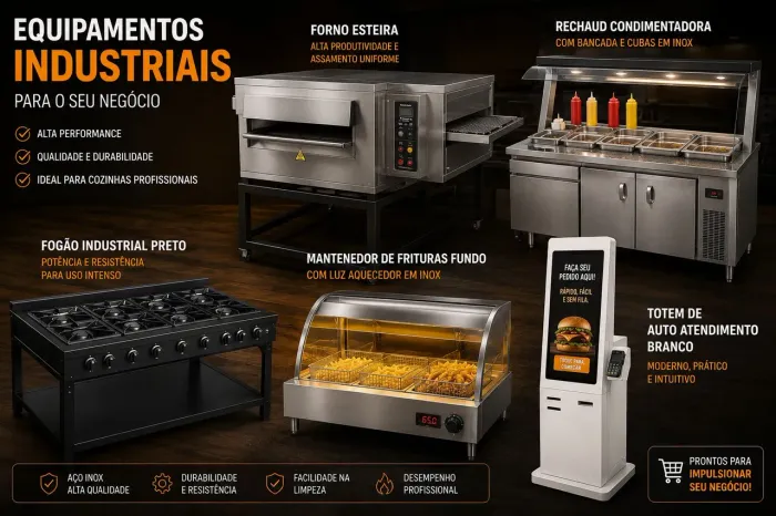 Equipamentos industriais