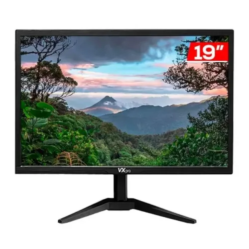Promoção ! Monitor Duex Tela 19 LED + Hdmi - Novo Lacrado - Entrega Gratisw