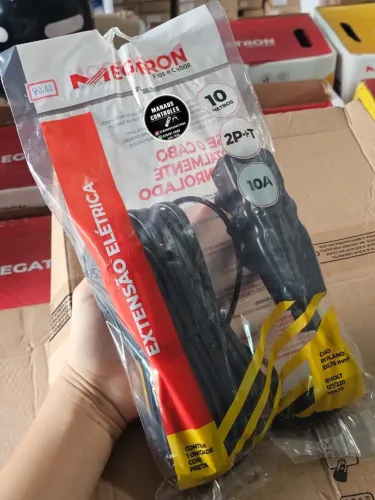 Extensão elétrica 10 metros 