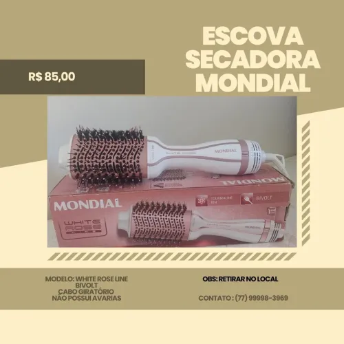 Escova secadora - Mondial