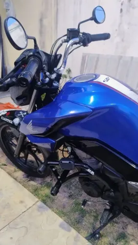 Vendo Titan 160 azul perolizado 