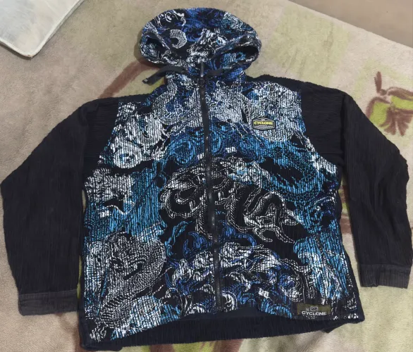 Conjunto da Cyclone dragon azul