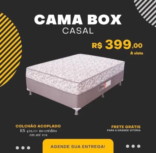 PROMOÇÃO CAMA CASAL 
