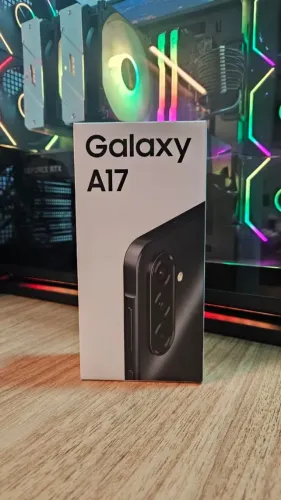 Smartphone samsung galaxy a17 4g 128gb 4gb ram preto