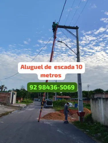 Escada de Fibra ALUGUEL 