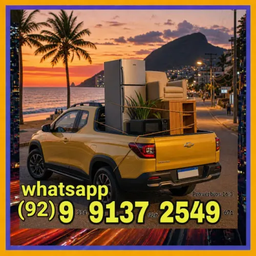 Frete cidade nova com pickup para pequenas mudanças em toda a cidade ZONA LESTE NORTE E SU