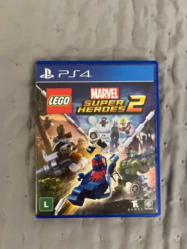 LEGO Marvel Super Heroes 2 PS4 Mídia Física - Com Manual Impecável