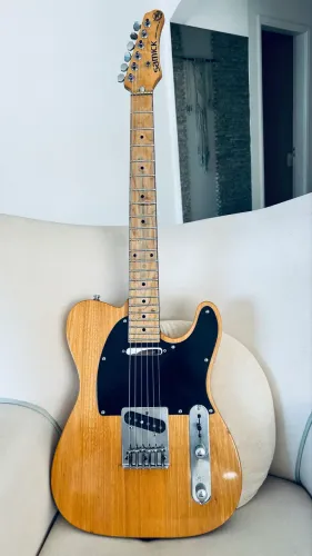 Guitarra Samick Valley Arts Telecaster com Captadores Customy e case
