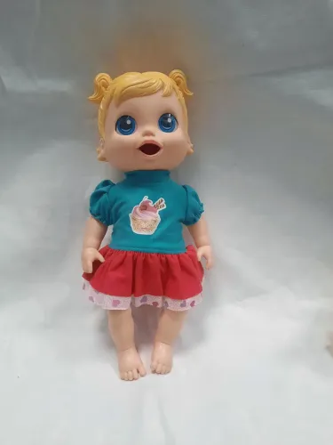 Boneca Babys collection comidinha