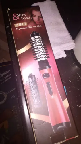 Escova rotativa vermelha