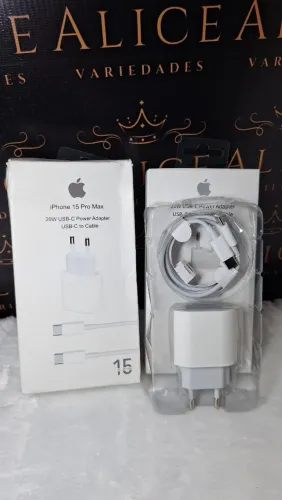Carregador de iPhone tipo C