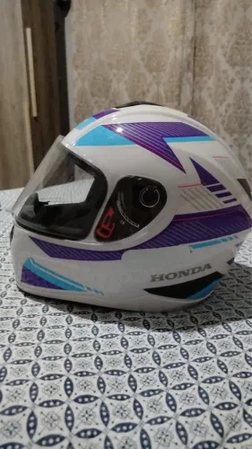 Capacete Honda Hfs 2 St Branco/roxo
