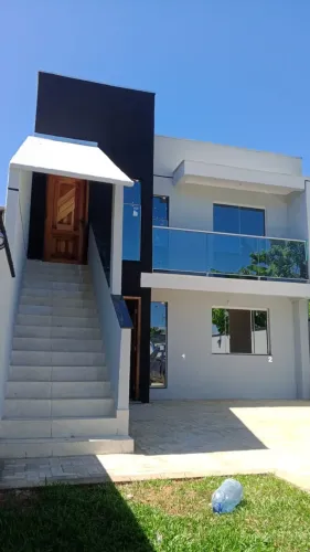 Casa com 03 quartos, condominio - Guaratuba - PR