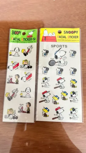 Snoopy -Peanuts - adesivos