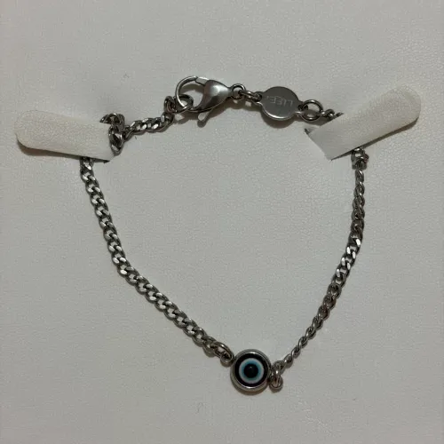 pulseira life vivara olho grego em aço