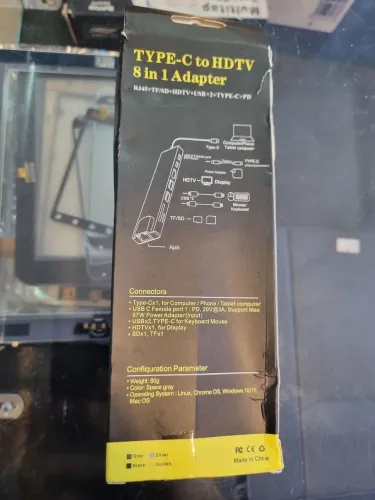 Hub Adaptador USB-C 8
