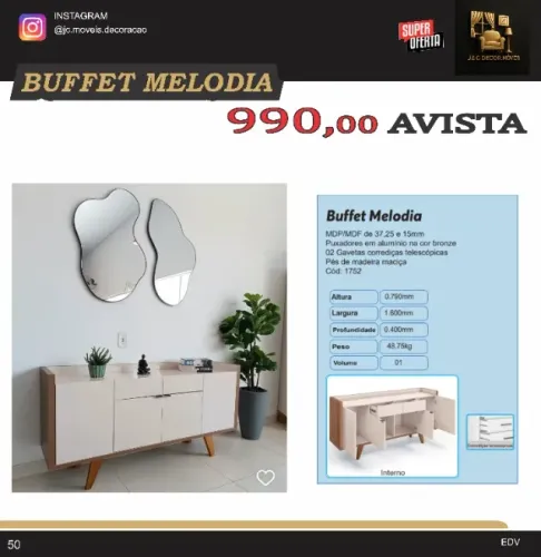 buffet melodia