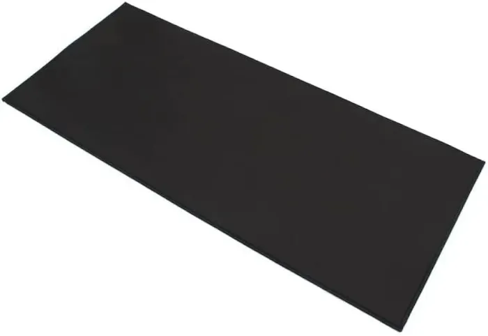 Mouse pad gamer e escritório 70x40 preto com auto deslizamento e fluidez