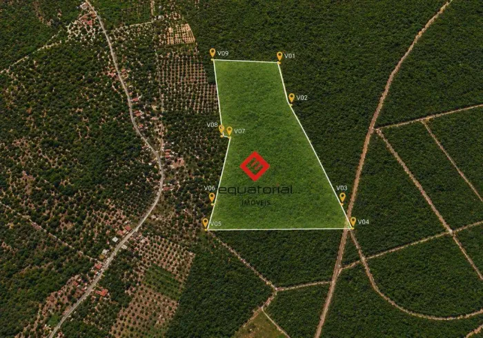 Terreno à venda, 198634 m² por R$ 300.000 - Distrito Industrial - Chorozinho/CE