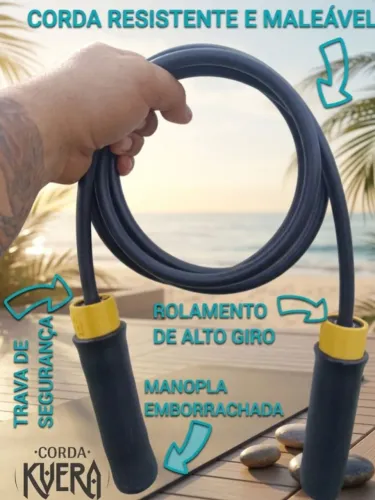 Corda Kvera Corda de Pular Pesada