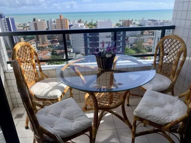 Apartamento 1 Quarto para Venda em João Pessoa, Manaíra, 1 dormitório, 1 suíte, 1 banheiro