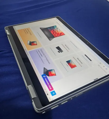 Notebook Dell latitude dobrável e com tela touch